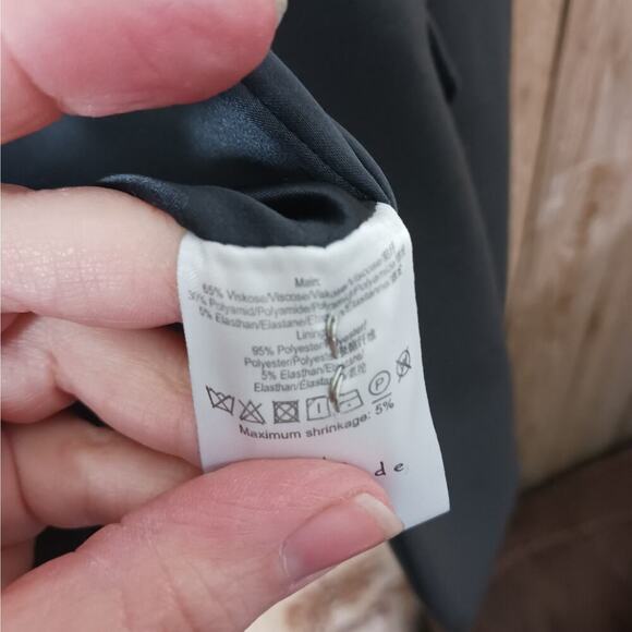 Rosemunde Copenhagen Gray Blazer Size Large - Picture 7 of 8